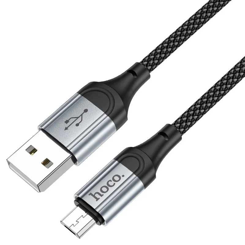 Hoco X102 Cool Soft Silicone USB-A to Micro USB Fast Charging Cable (1.2m)