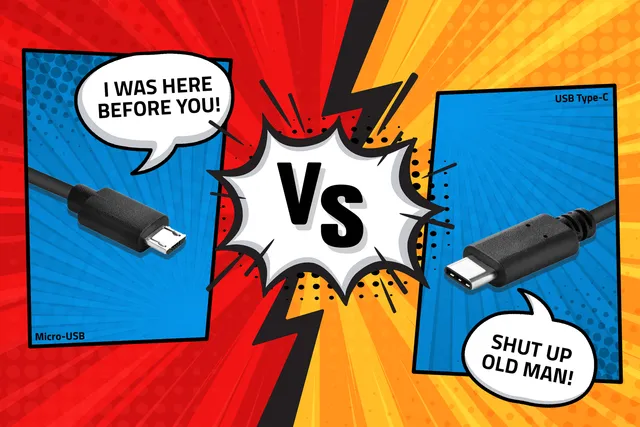 Micro USB vs USB Type-C Connector Comparison – Data Cable Store Pakistan