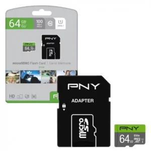 PNY 64GB MicroSD Class 10 Memory Card in Pakistan