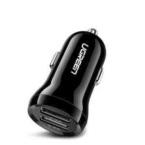 UGREEN 20W dual port USB-C and USB-A fast car charger model 30780